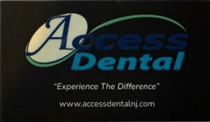 Business card for Access Dental
